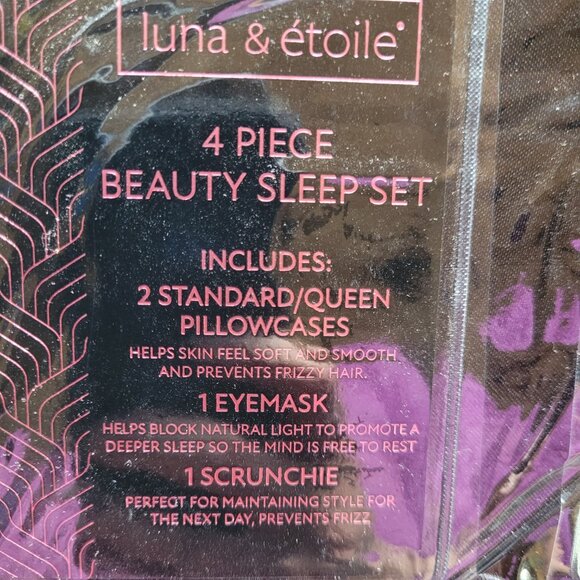 4 Pc Beauty Sleep Set - Picture 1 of 3